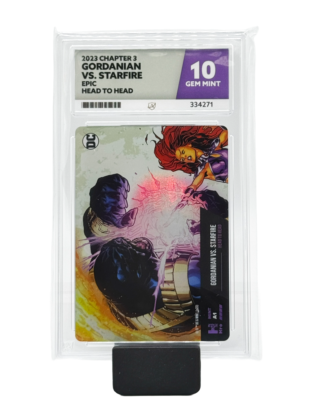 Gordanian Vs Starfire (A1) - Epic - Chapter 3 - Gem Mint 10 (Ace Label)