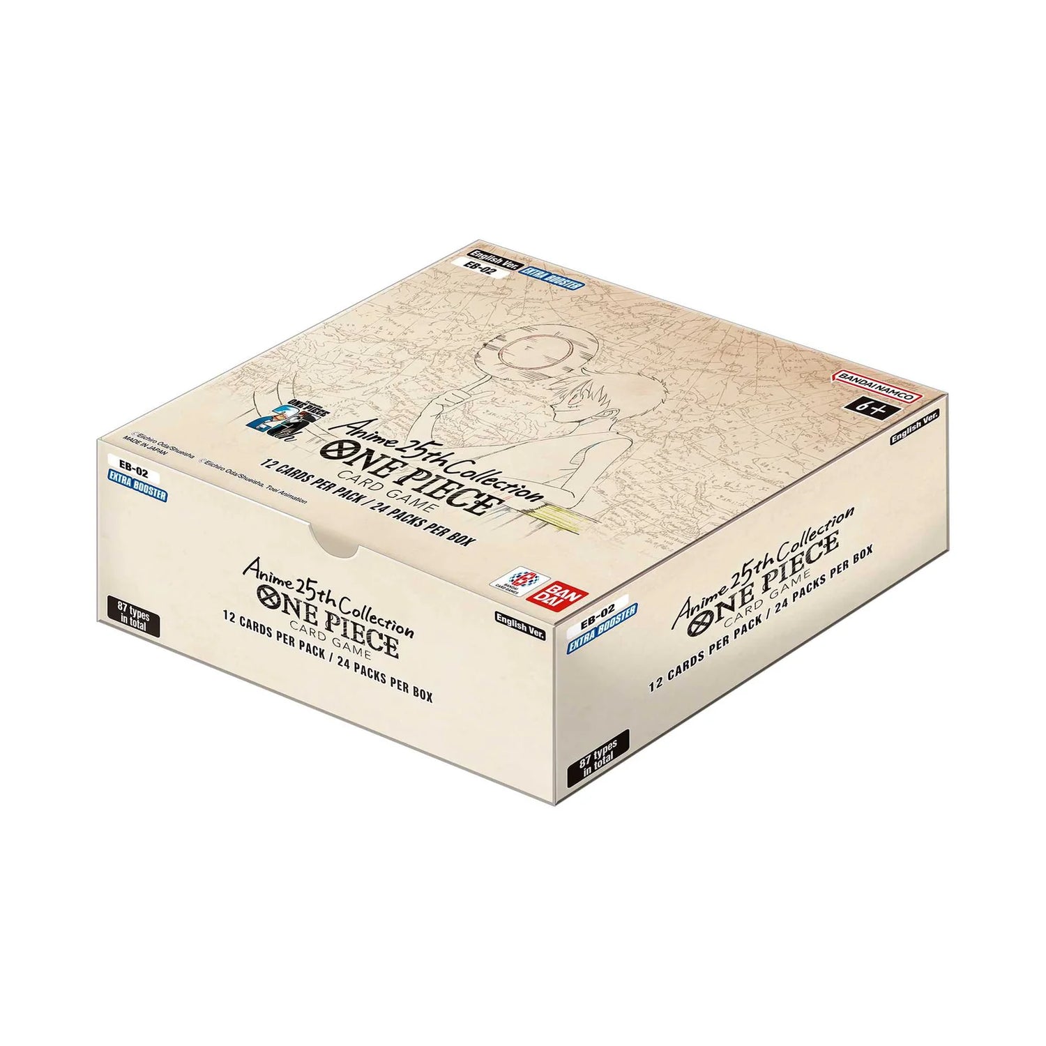 One Piece: EB02 (English)- Anime 25th Collection - Booster Box (CDU)