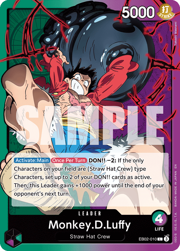 One Piece: EB02 (English) - Anime 25th Collection - 1 x Booster Pack