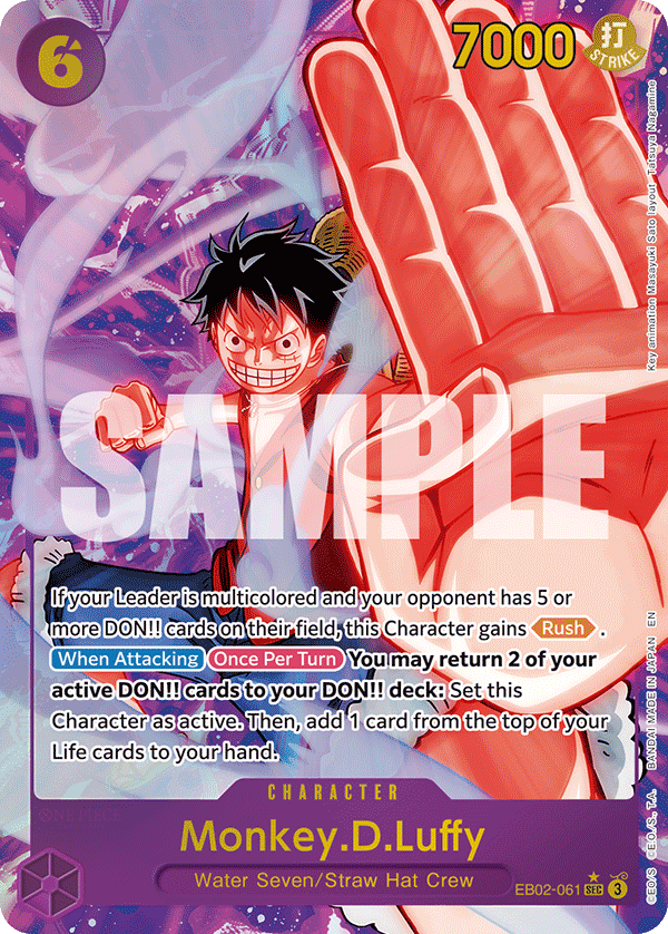 One Piece: EB02 (English) - Anime 25th Collection - 1 x Booster Pack