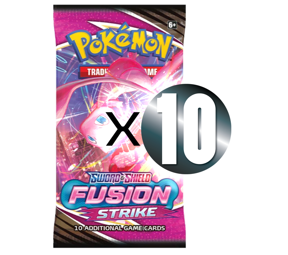 Pokemon: Sword & Shield - Fusion Strike: 10 x Pack