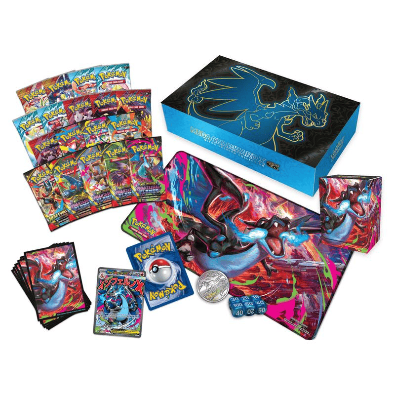 Pokemon: Mega Evolutions - Mega Charizard X ex - Ultra Premium Collection