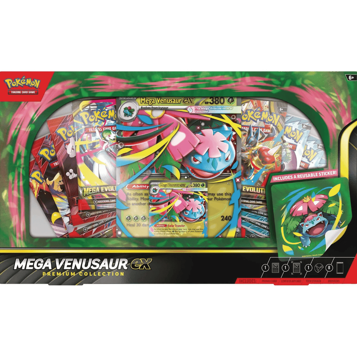 Pokemon: Mega Evolutions - Mega Venusaur ex - Premium Collection
