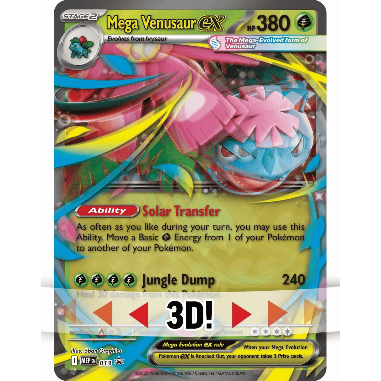Pokemon: Mega Evolutions - Mega Venusaur ex - Premium Collection