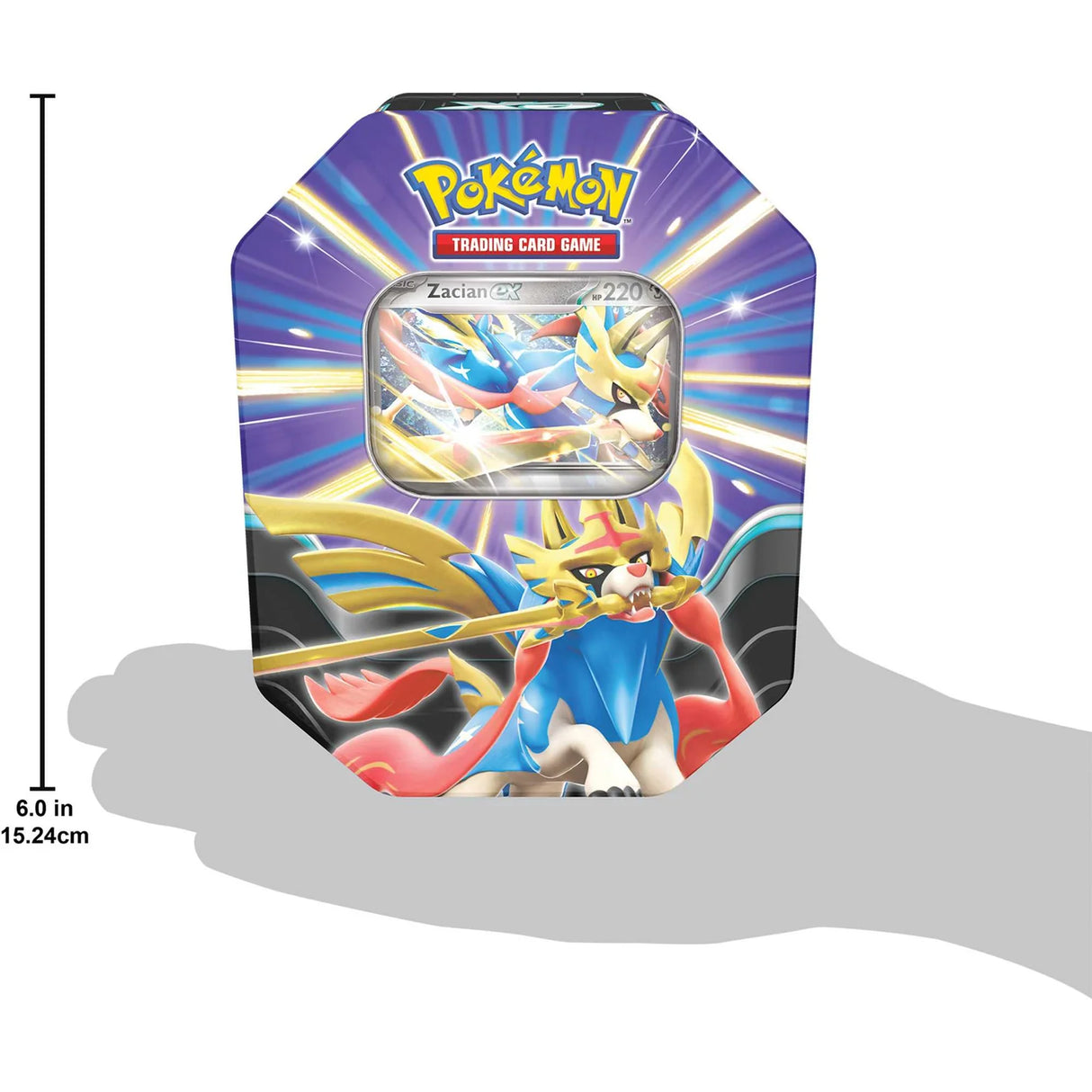 Pokemon: Slashing Legends Tin - Zacian ex