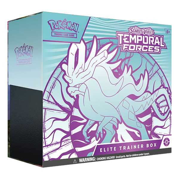 Pokemon: Scarlet & Violet - Temporal Forces (Walking Wake) - Elite Trainer Box