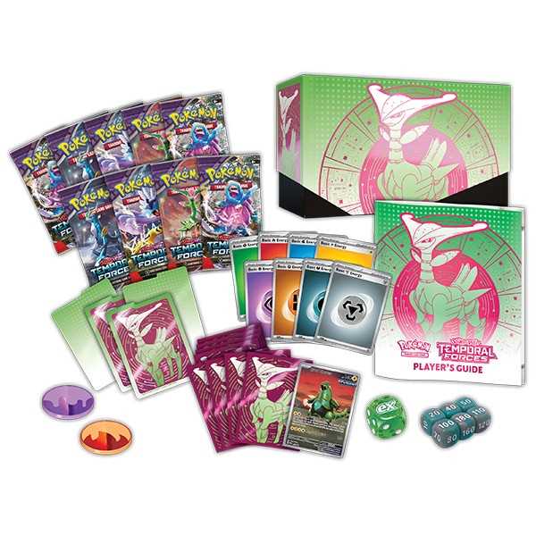 Pokemon: Scarlet & Violet - Temporal Forces (Iron Leaves) - Elite Trainer Box