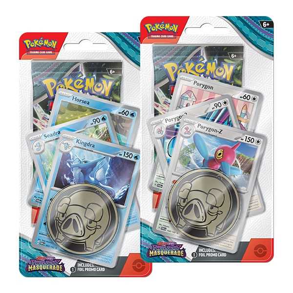 Pokemon: Scarlet & Violet - Twilight Masquerade - 1 x Checklane Display