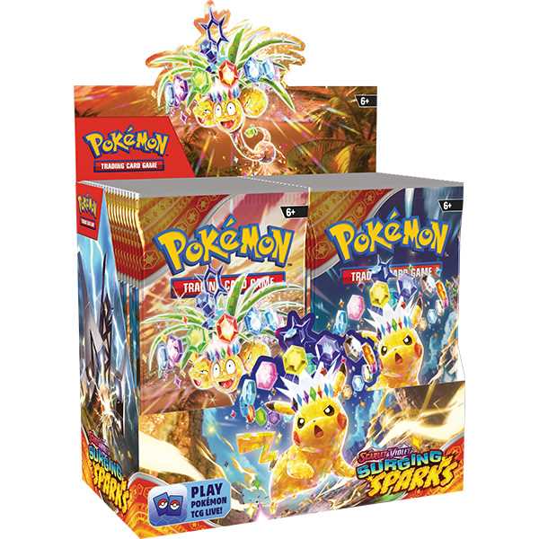 Pokemon: Scarlet & Violet - Surging Sparks - Booster Box (CDU)