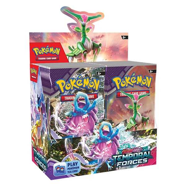 Pokemon: Scarlet & Violet - Temporal Forces - Booster Box (CDU)