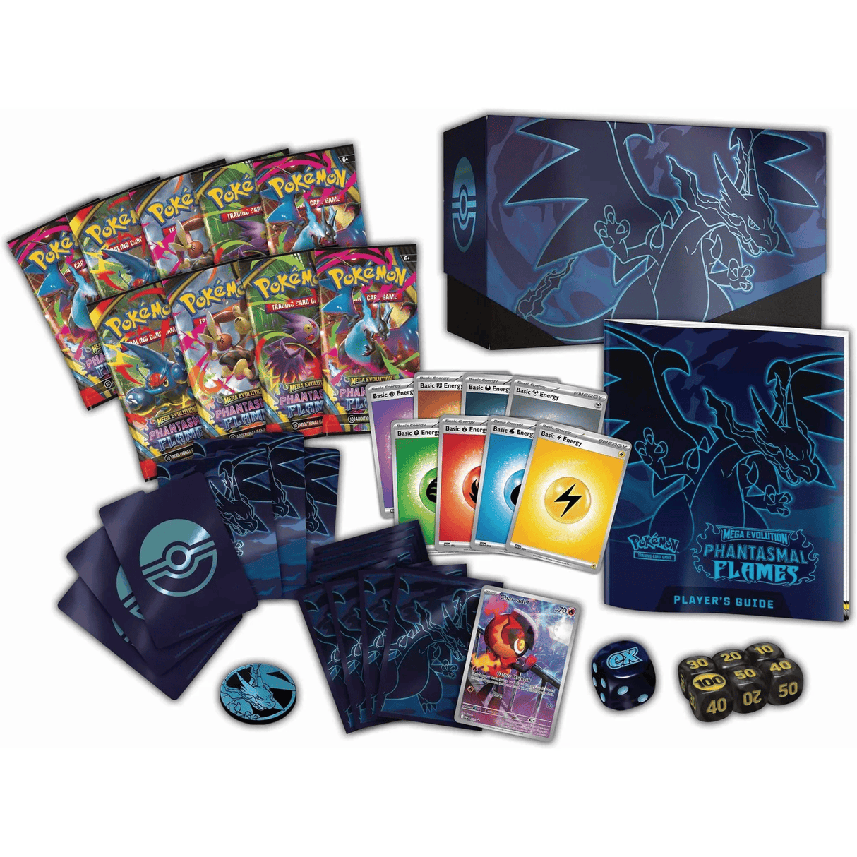 Pokemon: Mega Evolution - Phantasmal Flames ETB - Elite Trainer Box