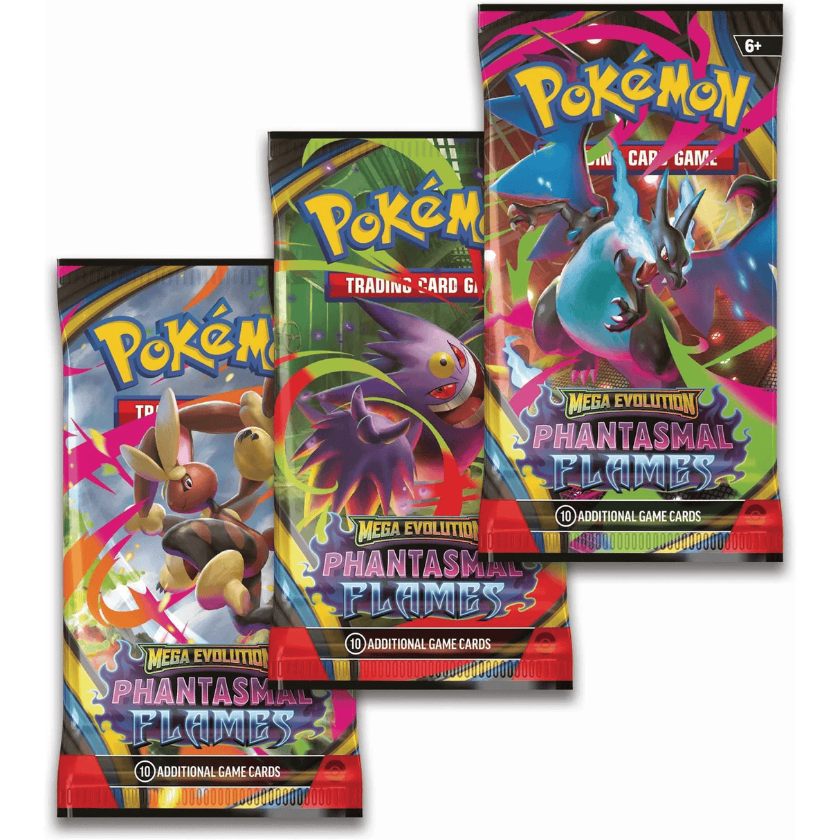 Pokemon: Mega Evolutions - Phantasmal Flames - 3 Pack Blister - Sneasel