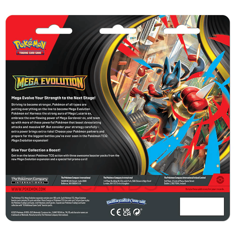 Pokemon: Mega Evolutions - Base Set - 3 Pack Blister - Psyduck