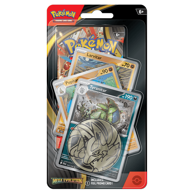 Pokemon: Mega Evolution - Base Set: 1 x Premium Checklane - Tyranitar