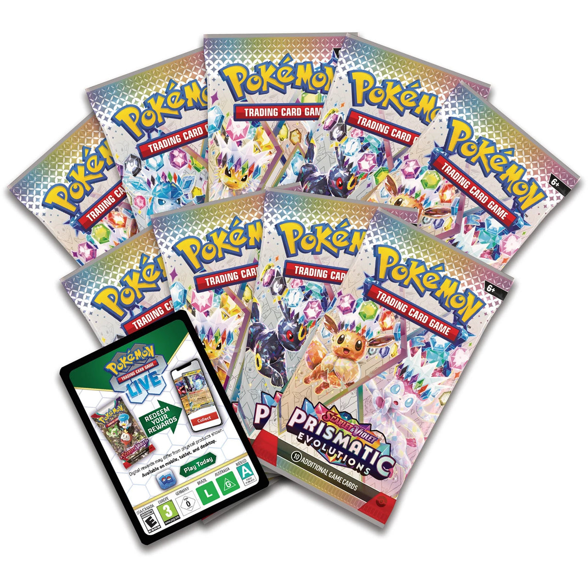 Pokemon: Scarlet & Violet - Prismatic Evolutions - Elite Trainer Box