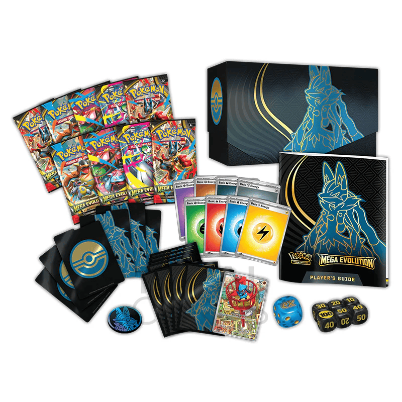 Pokemon: Mega Evolution - Base Set - Elite Trainer Box - Lucario