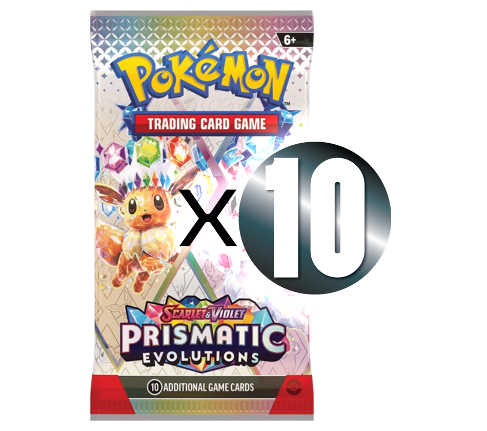 Pokemon: Scarlet & Violet - Prismatic Evolution: 10 x Pack