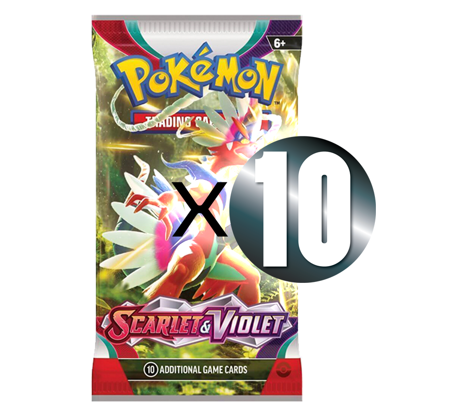 Pokemon: Scarlet & Violet - Base Set: 10 x Pack