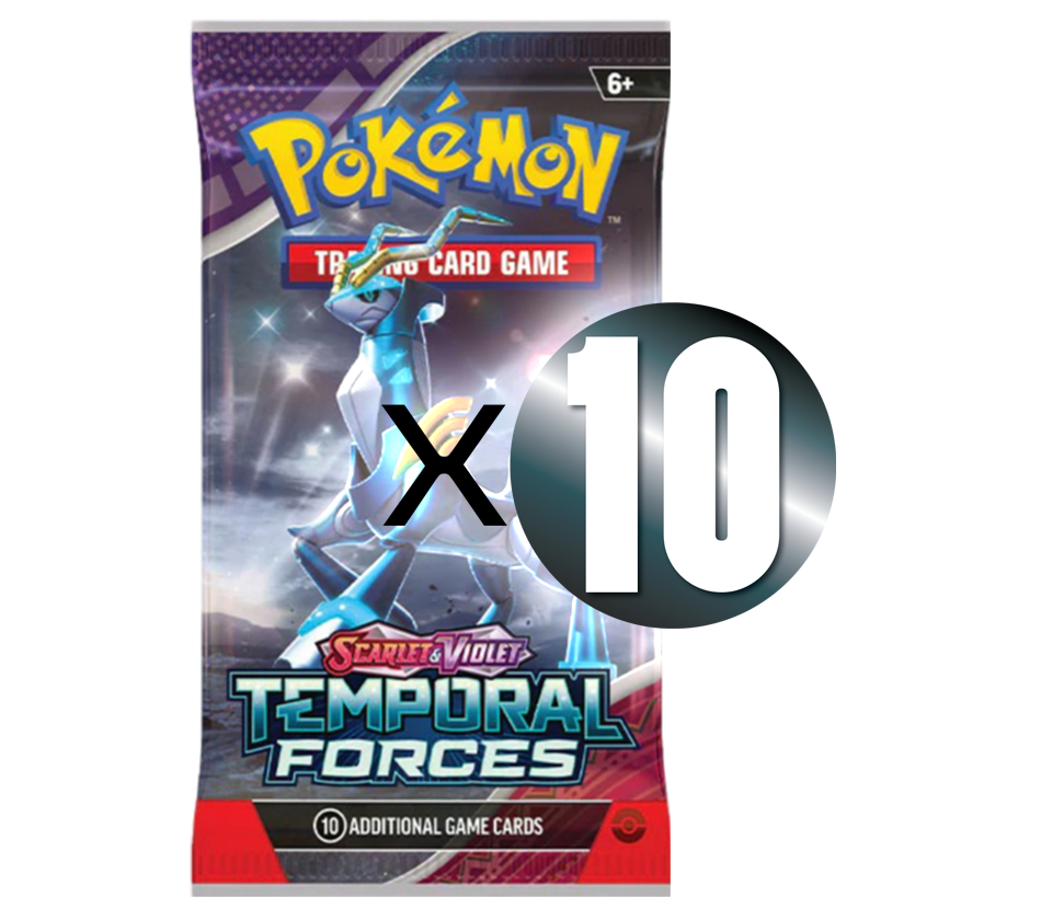 Pokemon: Scarlet & Violet - Temporal Forces: 10 x Pack