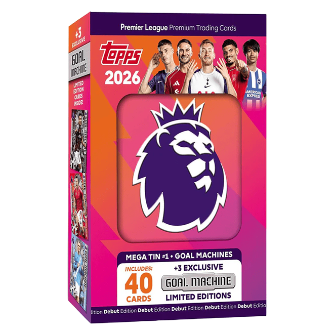 Topps: Premier League 2026 - Mega Tin (Goal Machine)