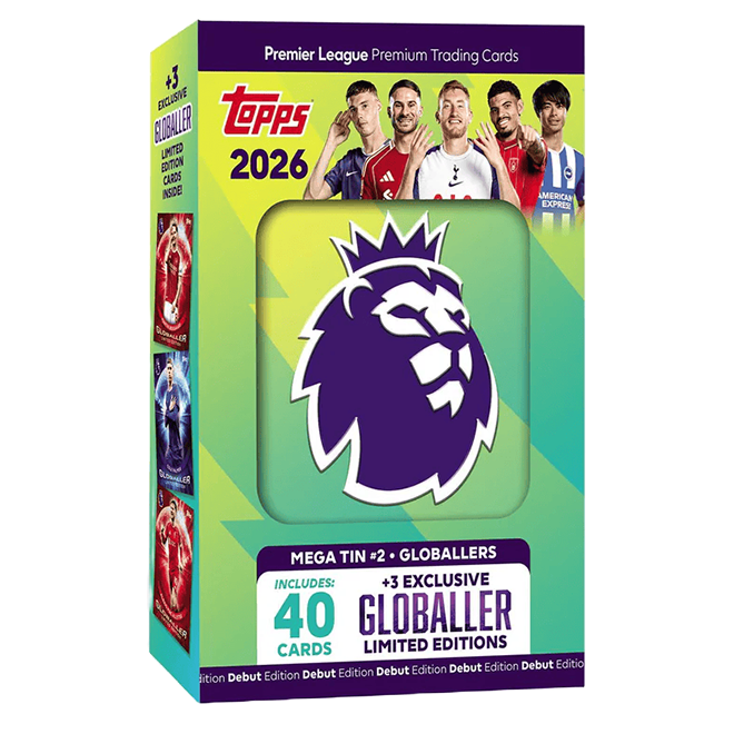 Topps: Premier League 2026 - Mega Tin (Globaller)