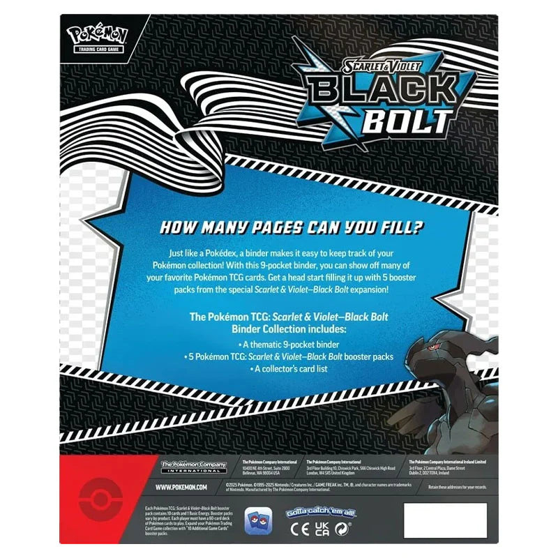 Pokemon: Scarlet & Violet - Black Bolt - Binder Collection
