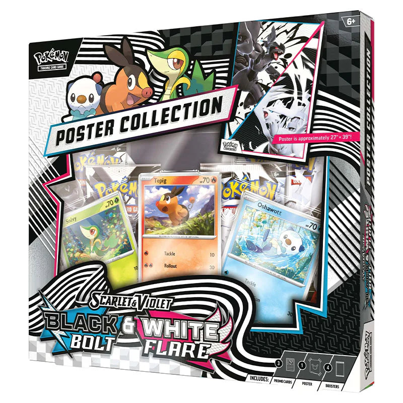 Pokemon: Scarlet & Violet - Black Bolt & White Flare - Poster Collection