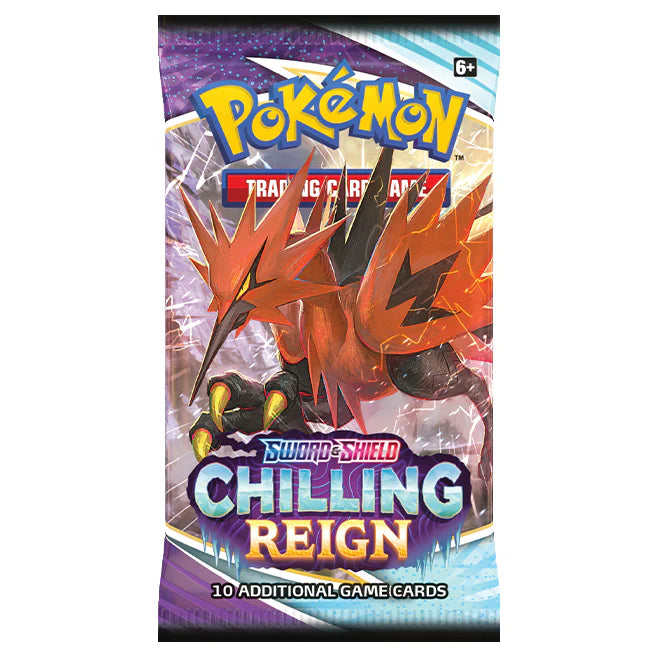 Pokemon: Sword & Shield - Chilling Reign: 1 x Pack
