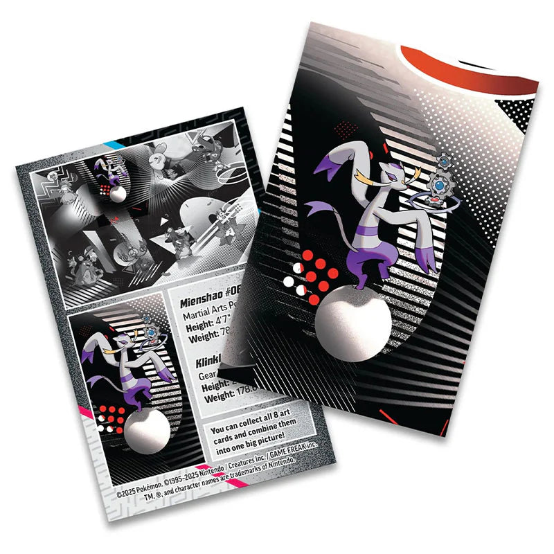 Pokemon: Scarlet & Violet - Black Bolt & White Flare - Mini Tin: Mienshao & Klinklang
