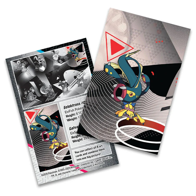 Pokemon: Scarlet & Violet - Black Bolt & White Flare - Mini Tin: Eelektross & Galvantula
