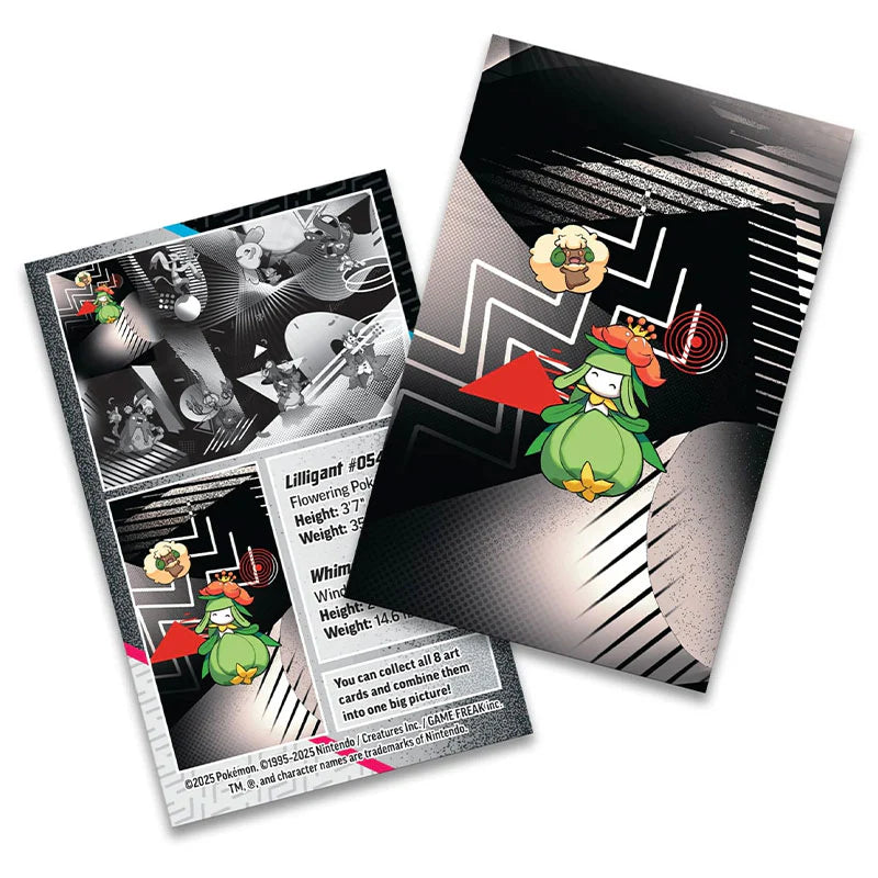 Pokemon: Scarlet & Violet - Black Bolt & White Flare - Mini Tin: Lilligant & Whimsicott