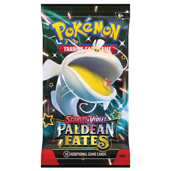 Pokemon: Scarlet & Violet - Paldean Fates - 4x Pack Booster Tin - Charizard