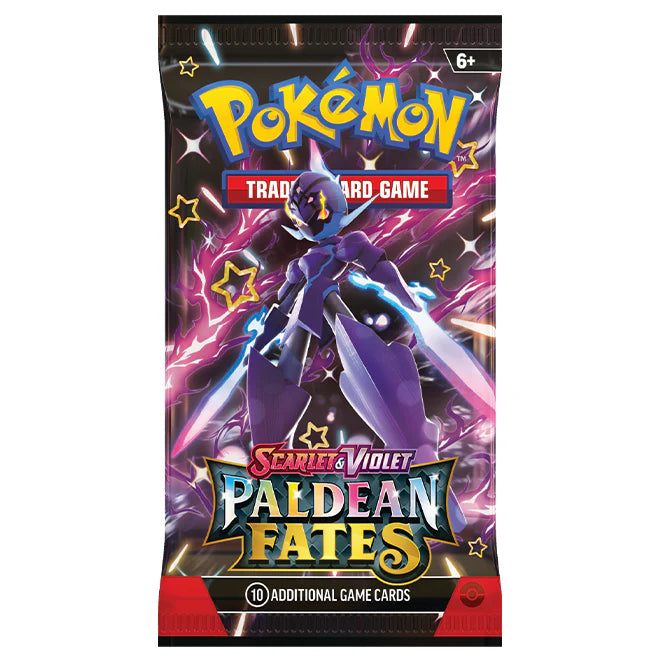 Pokemon: Scarlet & Violet - Paldean Fates - 4x Pack Booster Tin - Charizard