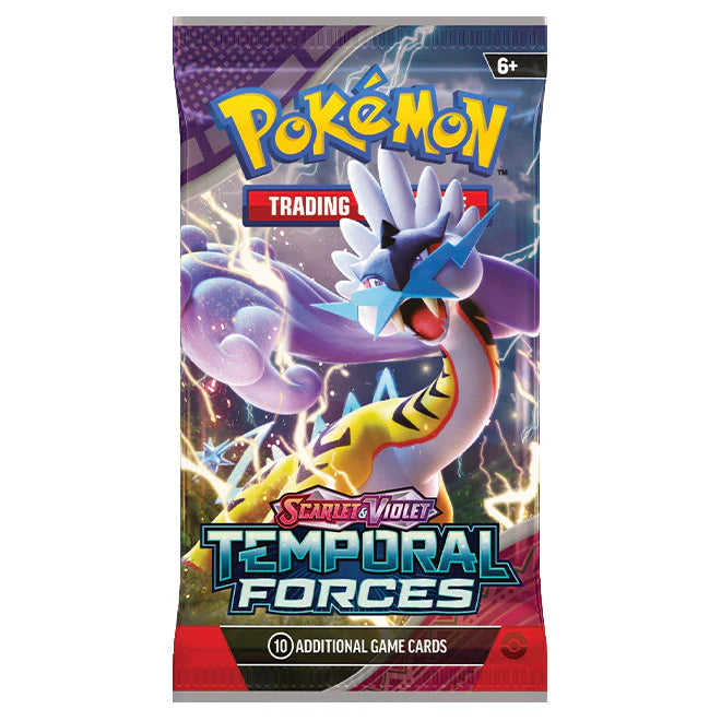 Pokemon: Scarlet & Violet - Temporal Forces: 10 x Pack