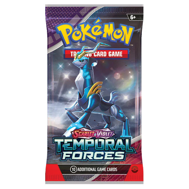 Pokemon: Scarlet & Violet - Temporal Forces: 10 x Pack