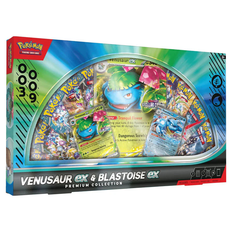Pokemon: Venusaur ex & Blastoise ex Premium Collection