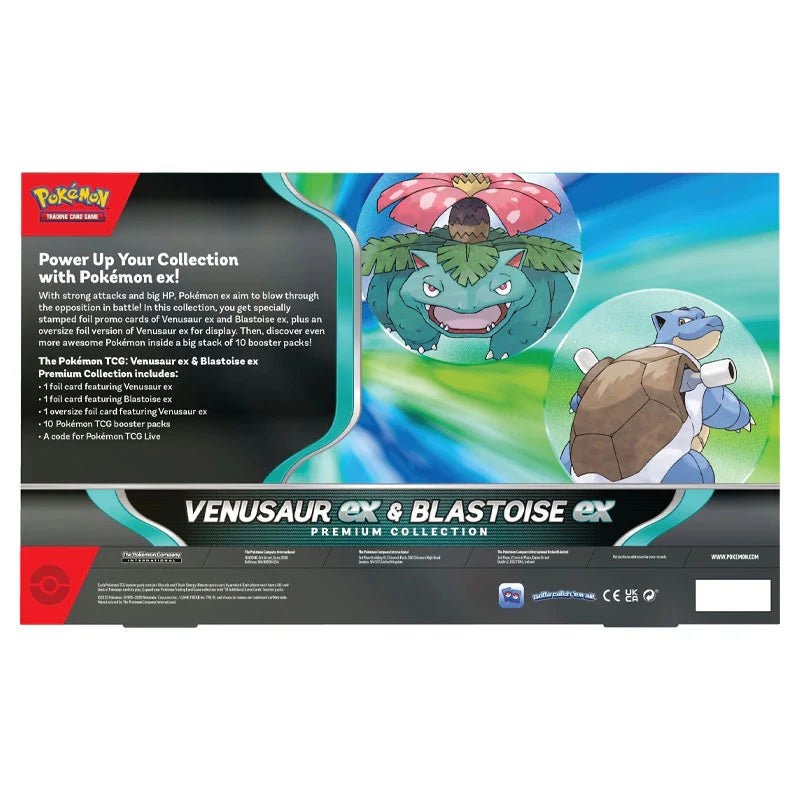 Pokemon: Venusaur ex & Blastoise ex Premium Collection