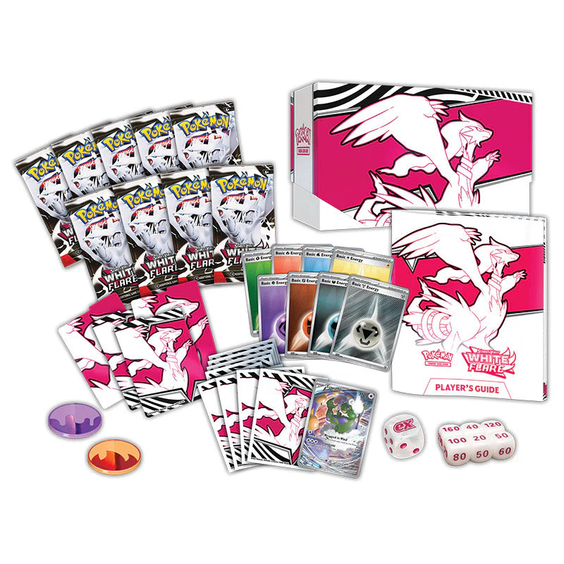 Pokemon: Scarlet & Violet - White Flare - Elite Trainer Box