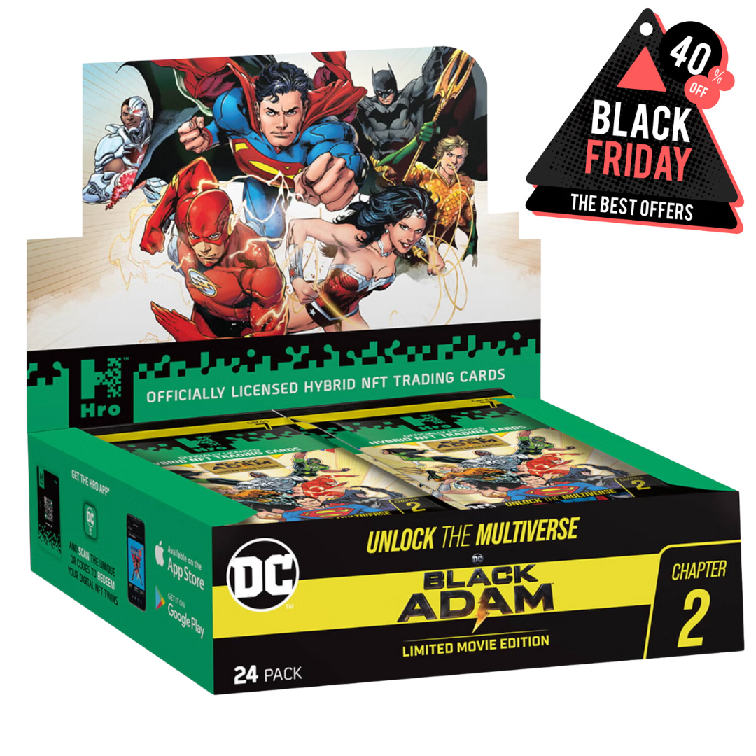 HRO Chapter 2 | 24-Pack Booster Box (CDU) - Black Adam
