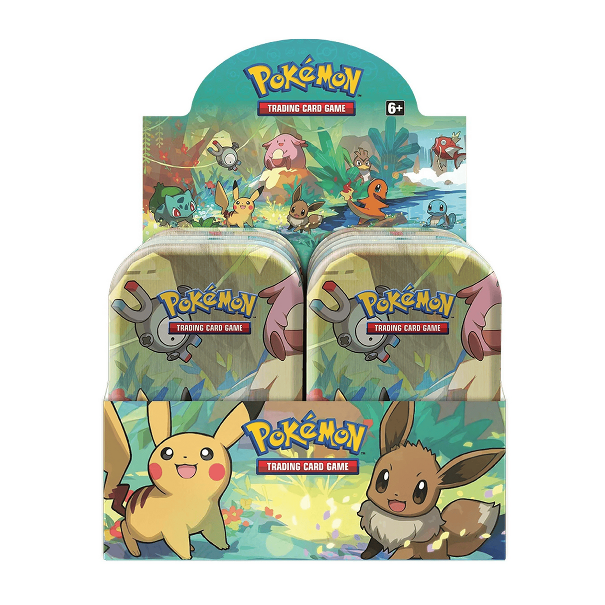 Pokemon: Kanto Friends Mini Tin Display (10 Tins)