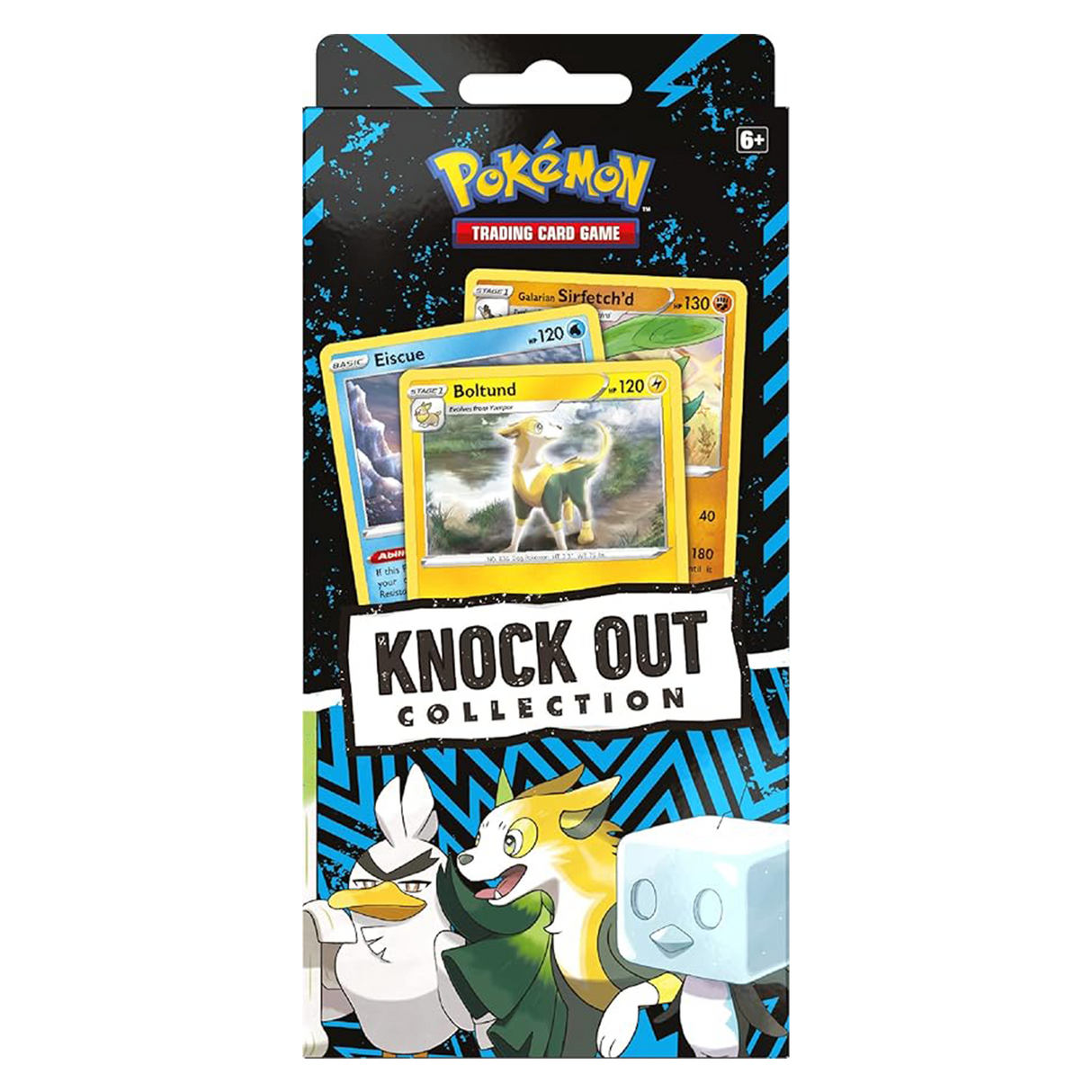 Pokemon: Knockout Collection - Boltund, Eiscue & Galarian Sirfetch'd