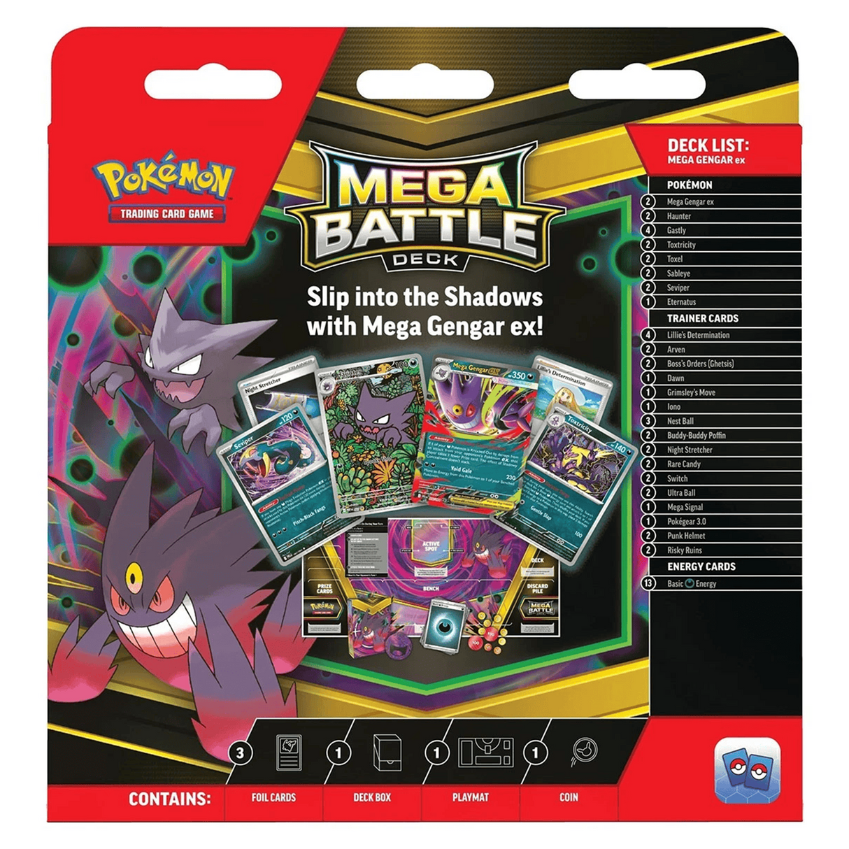 Pokemon: Mega Battle Deck - Mega Gengar ex