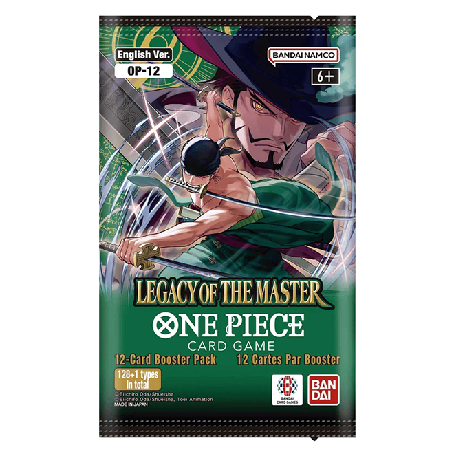 One Piece: OP12 (English) - Legacy of the Master - 1 x Booster Pack
