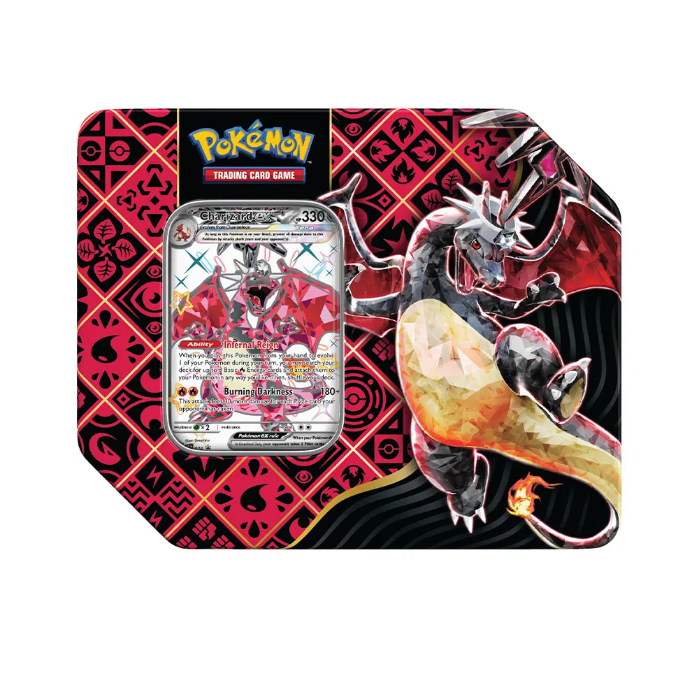 Pokemon: Scarlet & Violet - Paldean Fates - 5x Pack Booster Tin - Charizard