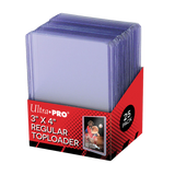 Ultra PRO 3"x4" Clear Regular Toploaders (25 PACK)